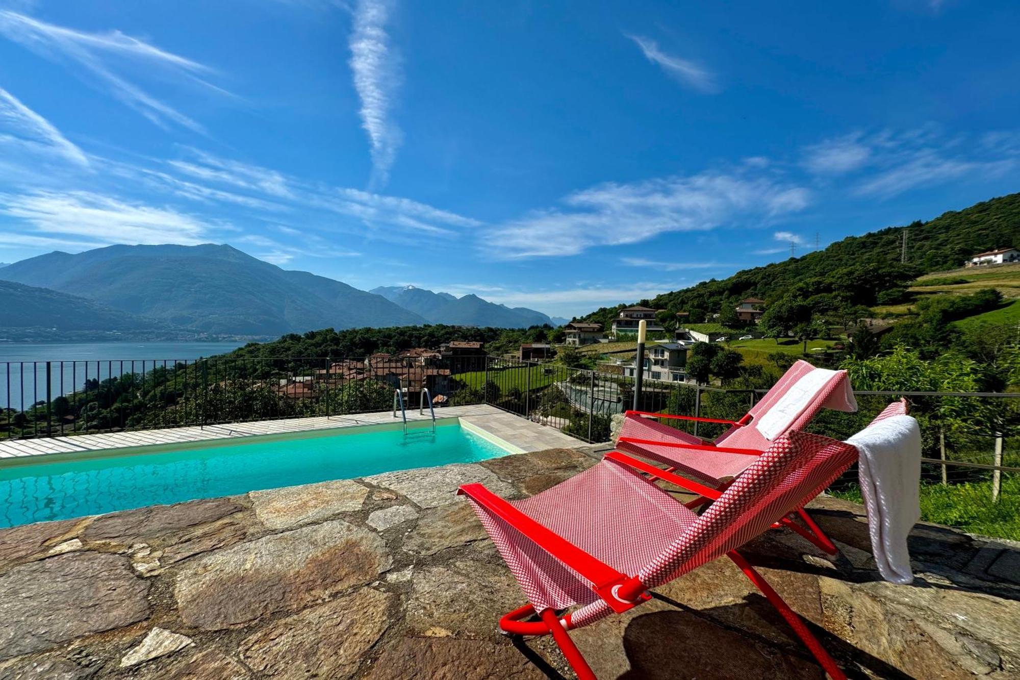 Belmonte Terrazzo Daire Pianello Del Lario Dış mekan fotoğraf